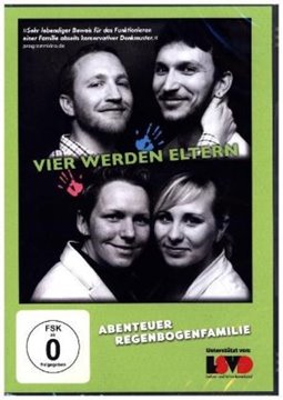 Bild von Vier werden Eltern - Abenteuer Regenbogenfamilie (DVD)