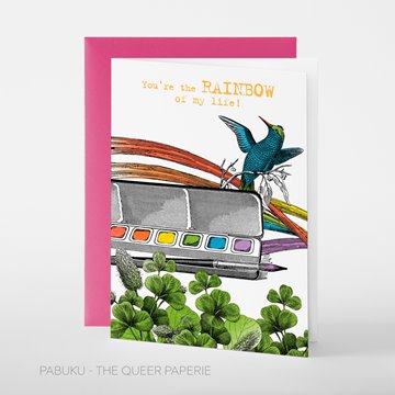 Bild von RAINBOW Life - Grusskarte von pabuku