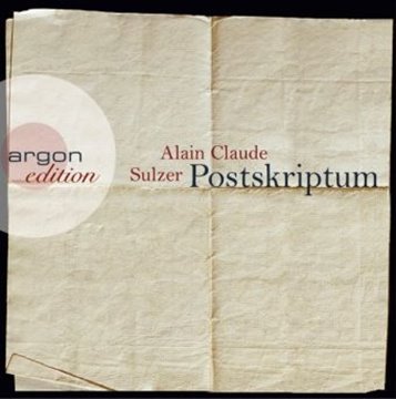 Image de Sulzer, Alain C.: Postskriptum (CD)