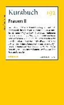 Bild von Felixberger, Peter (Hrsg.): Kursbuch 192. Frauen II (eBook)