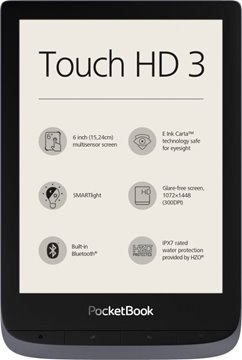 Bild von Pocketbook Touch HD 3 metallic grau