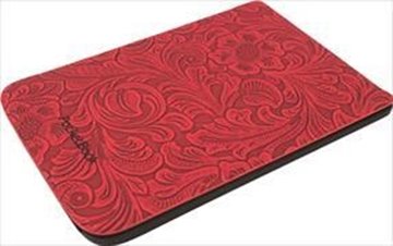 Image de Cover Pocketbook Touch Lux 4 & Touch HD 3 Comfort Blumen rot