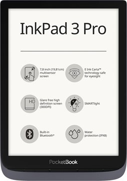 Image de PocketBook InkPad 3 Pro metallic grau