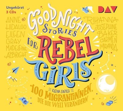 Bild von Favilli, Elena: Good Night Stories for Rebel Girls - 100 Migrantinnen, die die Welt verändern