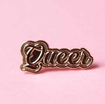 Image de Pin -  Queer (gold)