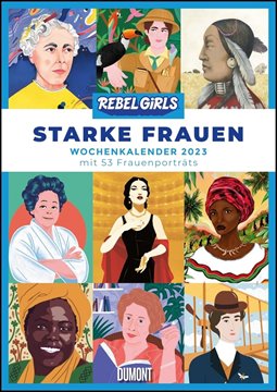 Bild von Starke Frauen Wochenkalender 2023 - Rebel Girls