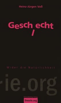 Bild von Voß, Heinz-Jürgen: Geschlecht