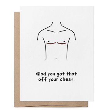 Bild von Glad you got that off your chest - That Queer Card