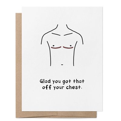 Bild von Glad you got that off your chest - That Queer Card