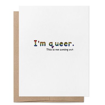 Bild von I'm queer - That Queer Card