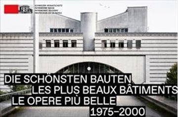 Image de Steinmann, Regula (Text von): Die schönsten Bauten 1975-2000 - Les plus beaux bâtiments 1975-2000- le opere più belle 1975-2000