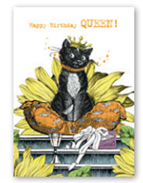 Bild von Birthday Cat - Grusskarte von pabuku