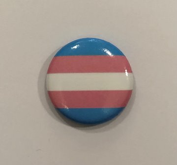 Bild von Button Trans Flag von Rauschkomplex