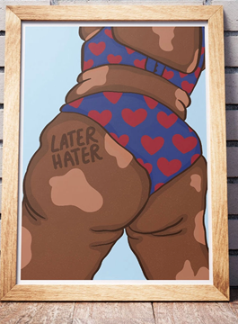 Bild von Print "Later Hater"