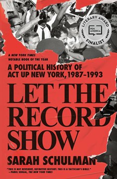 Bild von Schulman, Sarah: Let the Record Show